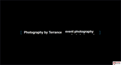 Desktop Screenshot of photographybyterrance.com
