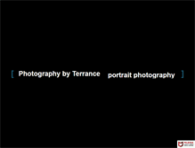 Tablet Screenshot of photographybyterrance.com